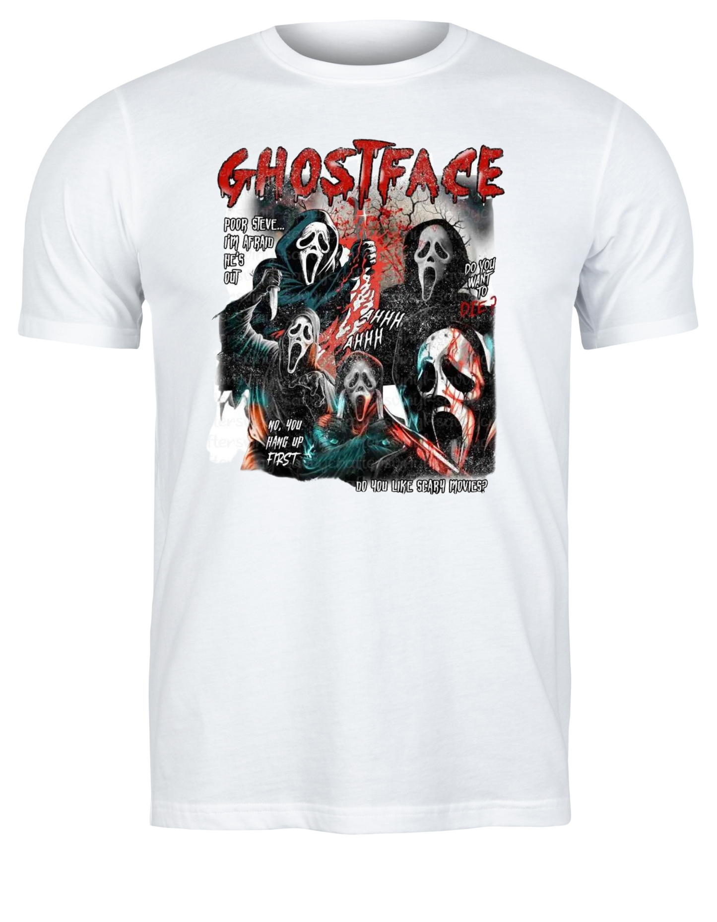 Ghostface Inspired Tee