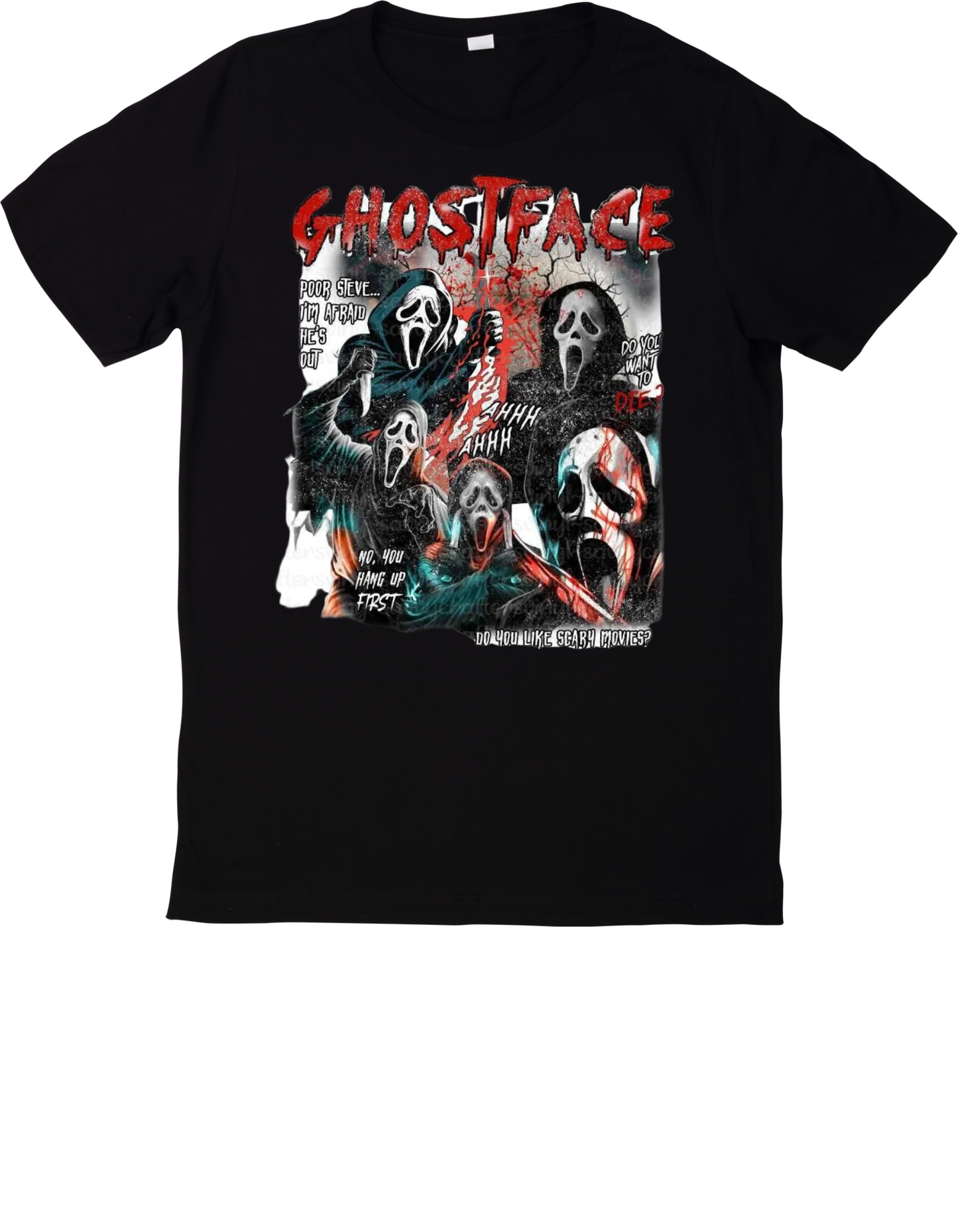 Ghostface Inspired Tee